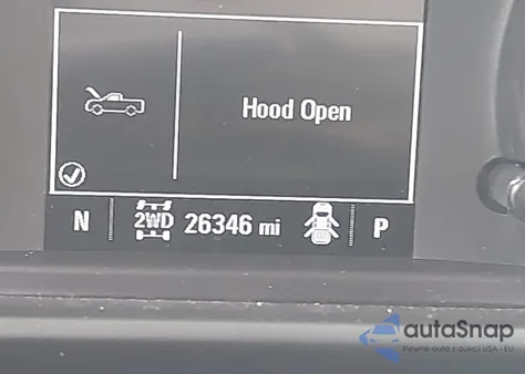 2021 Chevrolet Silverado 1500 4Wd Short Bed Custom Trail Boss z USA, uszkodzony, nr VIN 1GCPYCEFXMZ185455